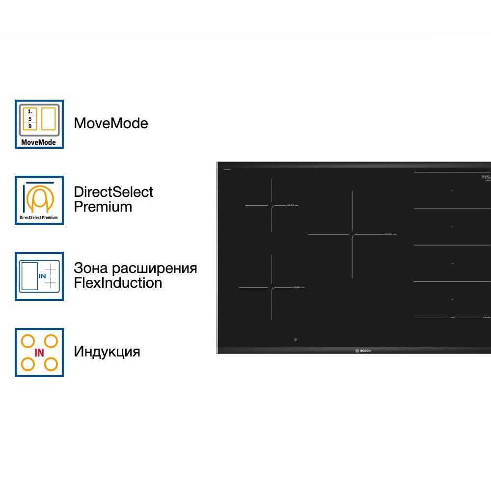 Индукционная варочная панель Bosch PXV875DC1E