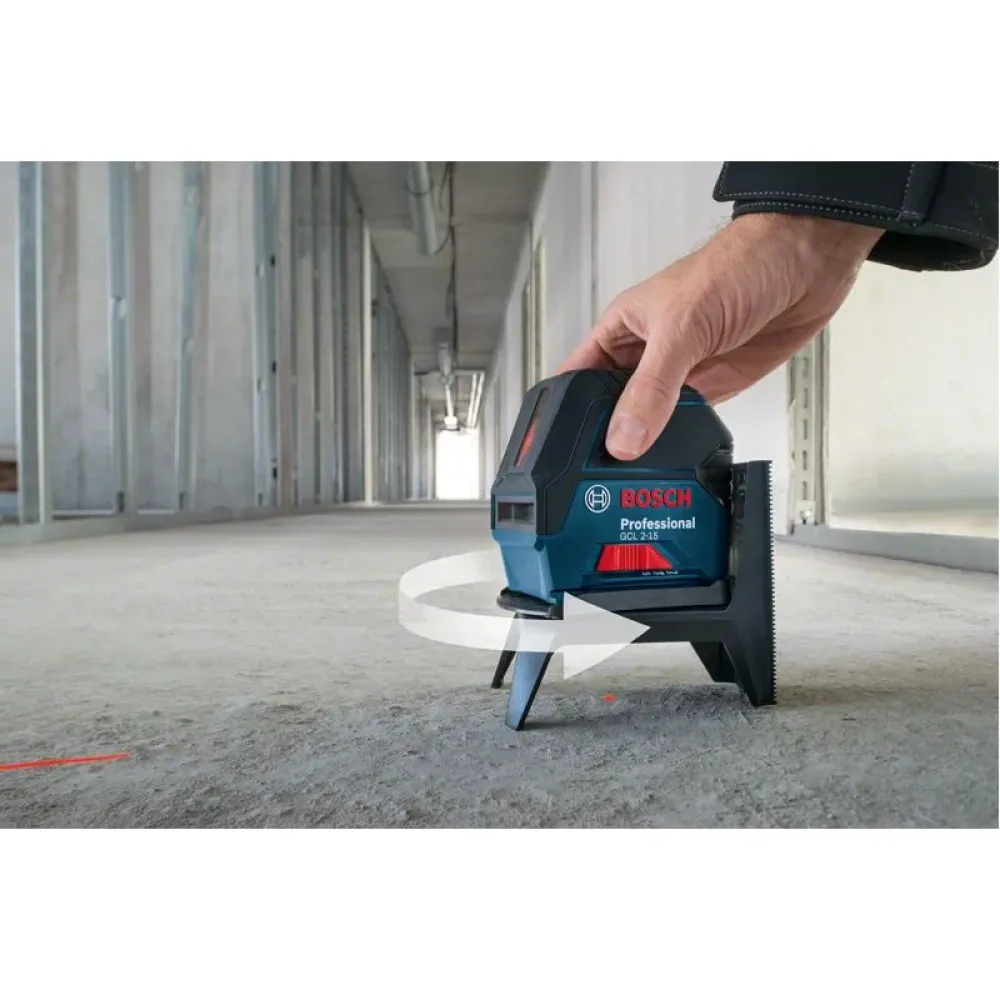 Bosch GCL 2-15 Professional лазерный уровень в кейсе, 0601066E02