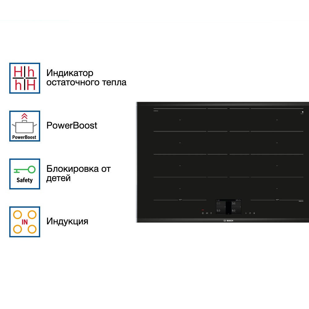 Индукционная варочная панель Bosch PXY875KV1E