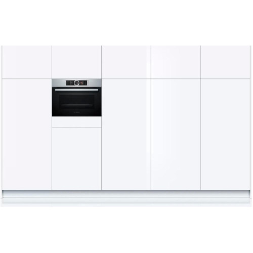 Компактный паровой духовой шкаф Bosch CSG656RS2