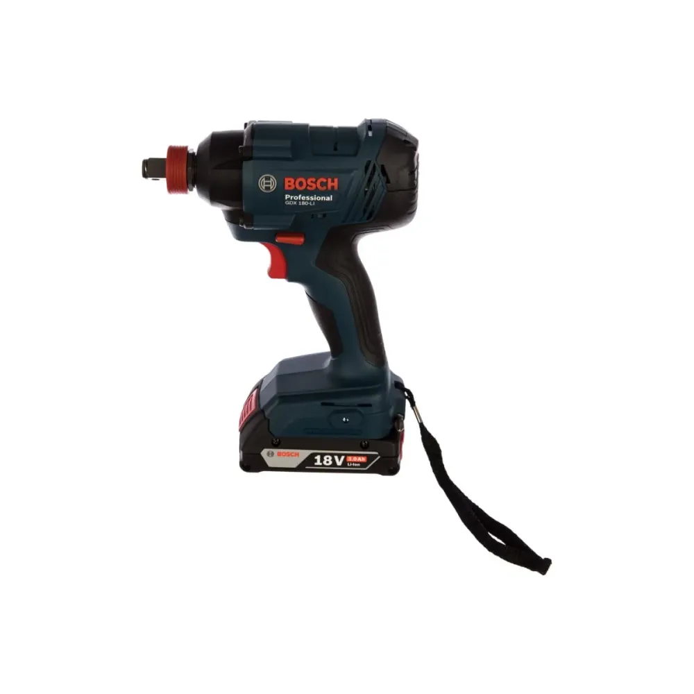 Bosch GDX 180-LI Professional аккумуляторный гайковерт (2 x 2 Ач, ЗУ), 06019G5223