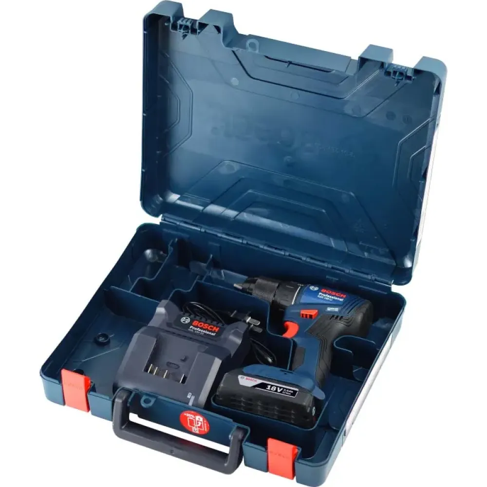 Bosch GSR 185-LI Professional аккумуляторный шуруповерт (1 x 4 Ач, ЗУ), 06019K3005