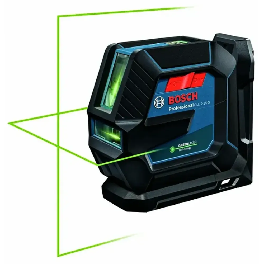 Bosch GLL 2-15 G Professional линейный лазерный нивелир со штативом BT 150, 0601063W01